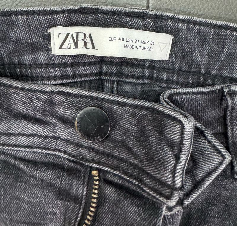 Zara Black Denim Jeans