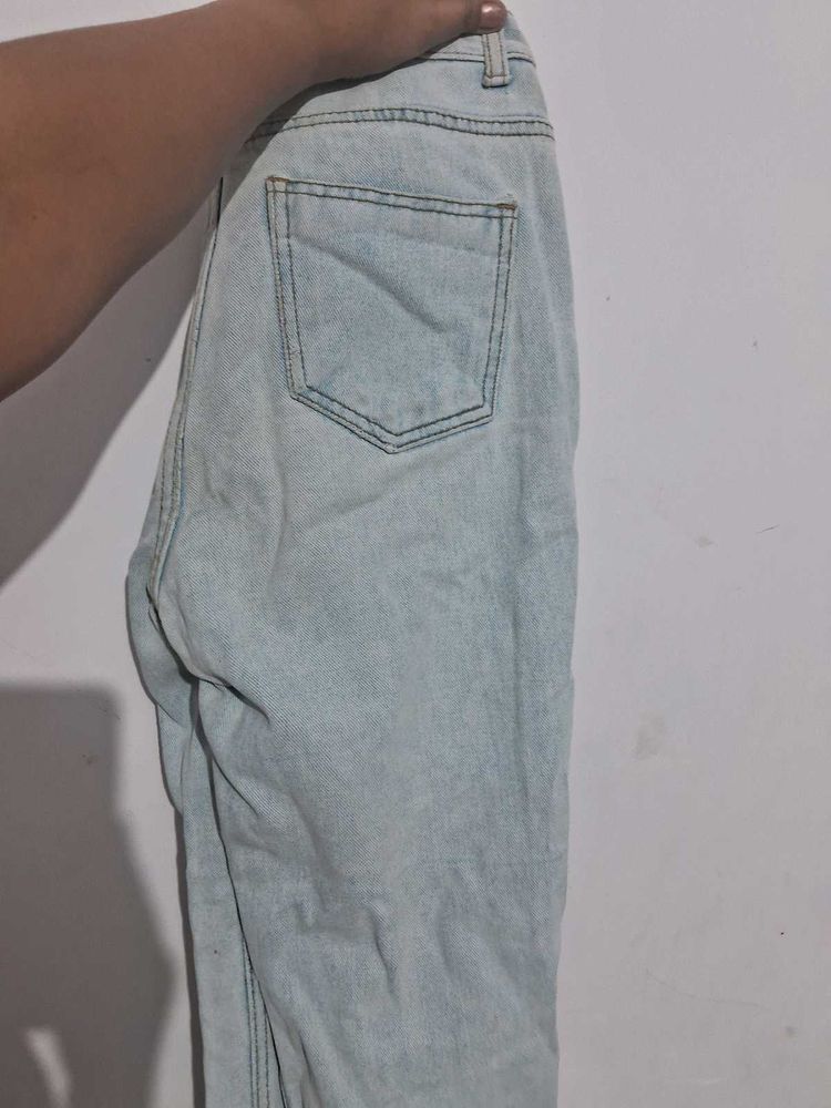 Light Wash Denim Jeans