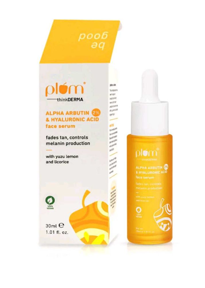 Plum 2% Alpha Arbutin &amp; Hyaluronic Acid Face Serum