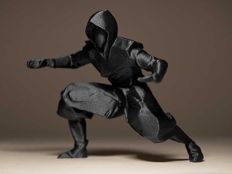 🥷 Ninja Action Figure – 3D Printed Collectible