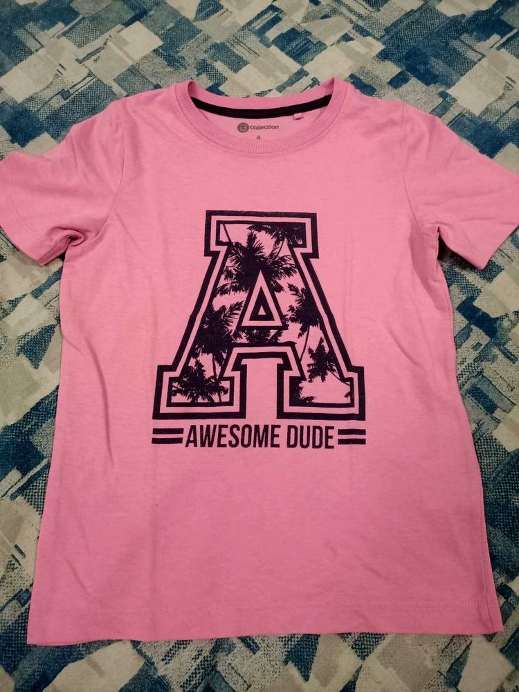Pink Tshirt Top