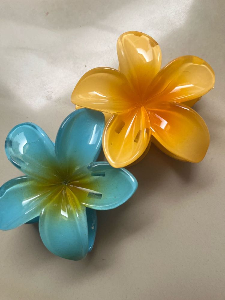 Flower Hair Clips