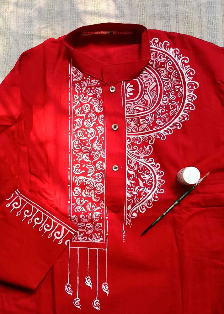 Hand painted Panjabi For Men