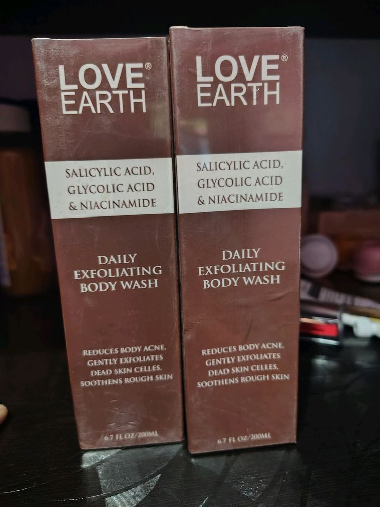 Love Earth Exfoliating Body Wash 200ml