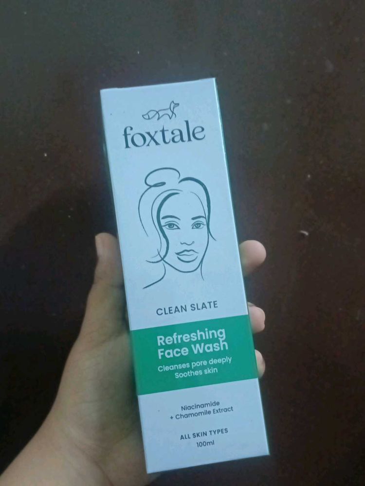 Foxtale Clean Slate Refreshing Face Wash