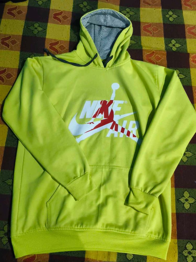 Stylish Yellow Nike Hoodie