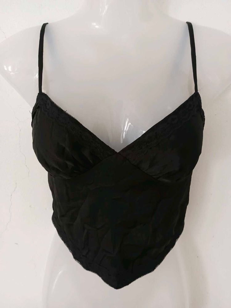 BLACK CORSET TOP