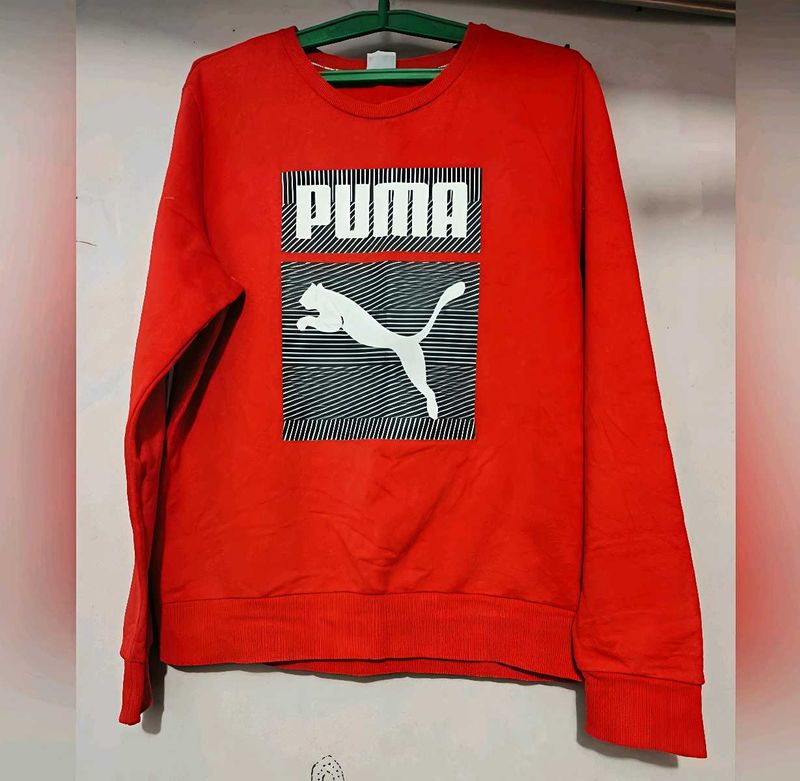 Puma Red Sweatshirt