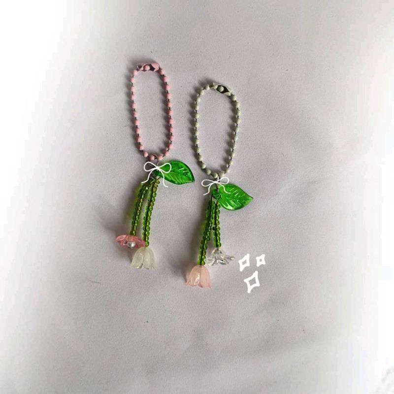 Cute Flower Keychain