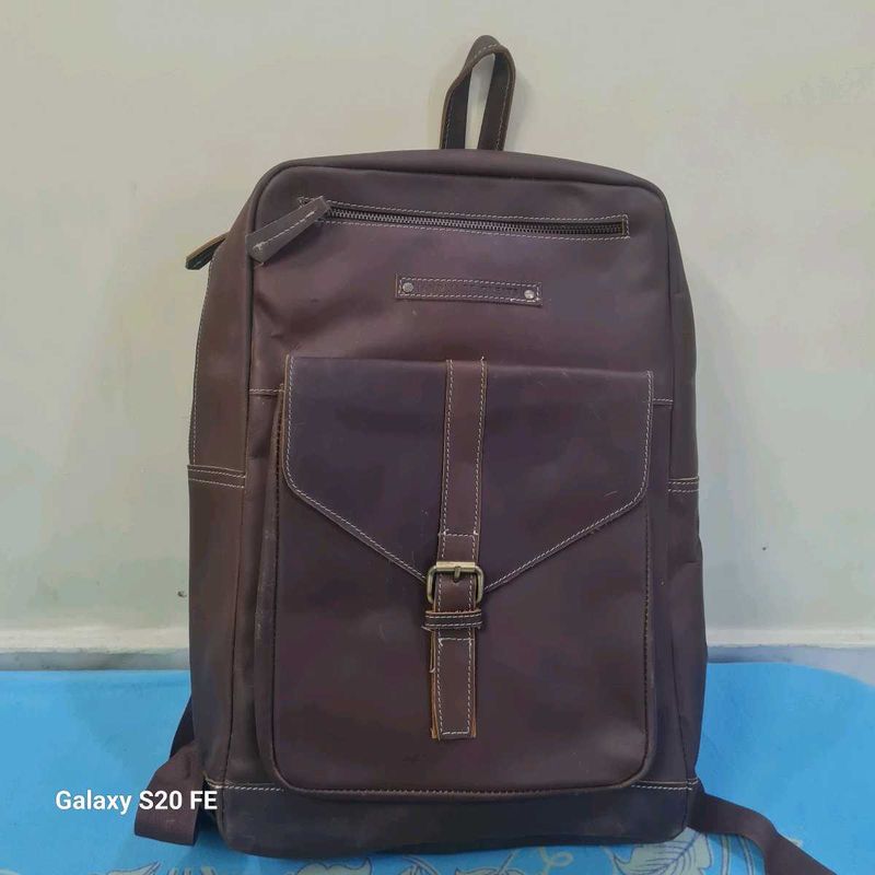 Leather Backpack