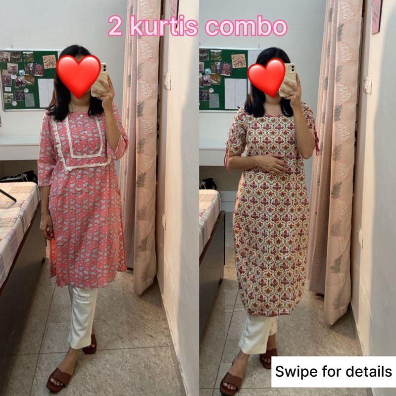 Kurti Combo | Kurta | Cotton Ethnic Wear | Suit