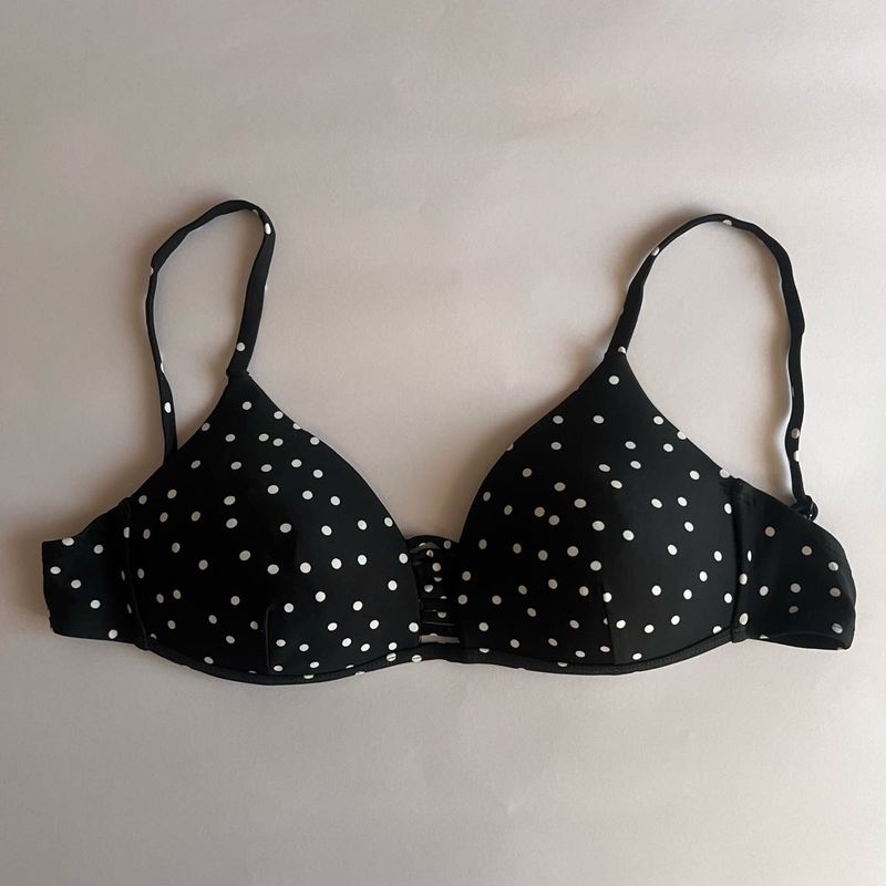 Polka Dot Bikini Top