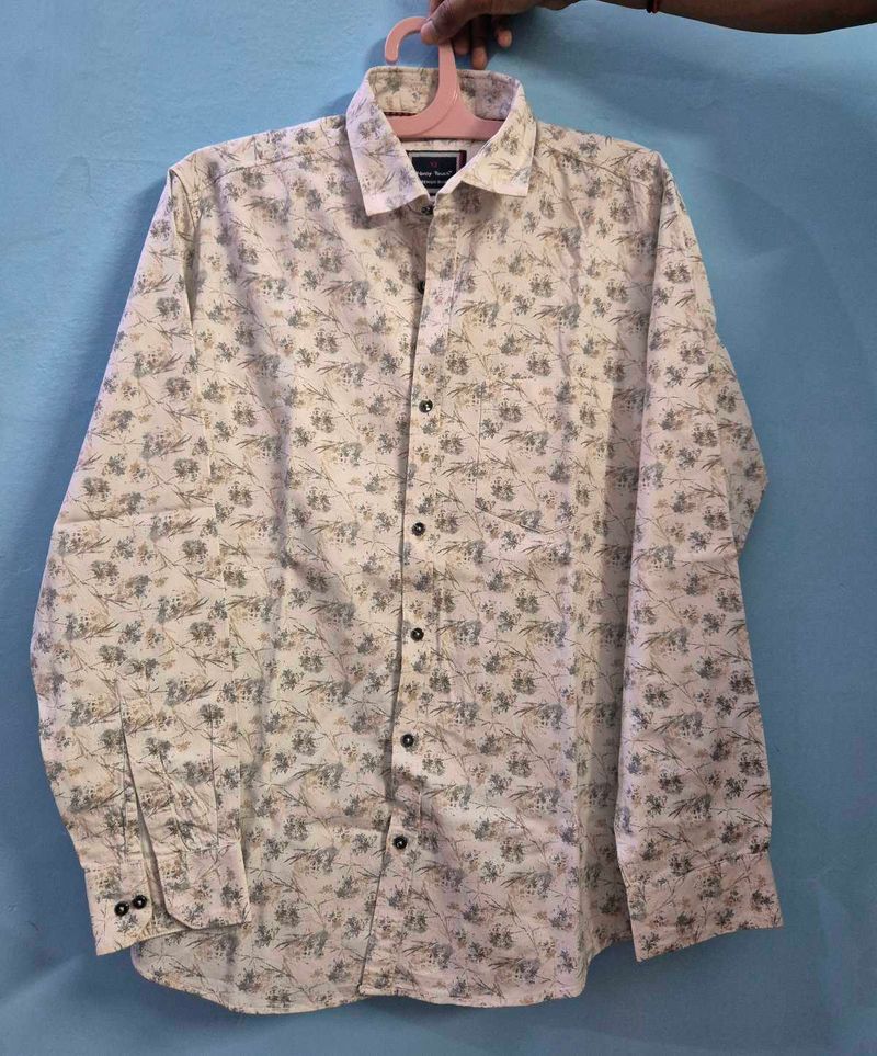 Floral Button-Down Shirt