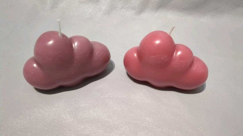 Cloud Shaped Candles 1 piece jasmine fragrance