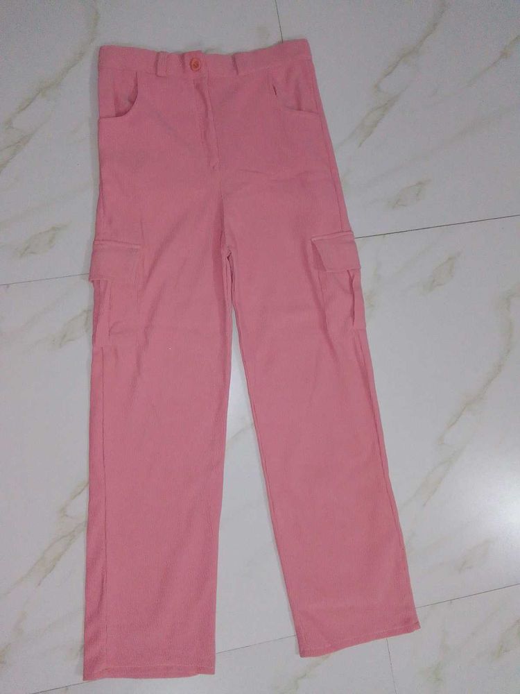 Pink Cargo Pants