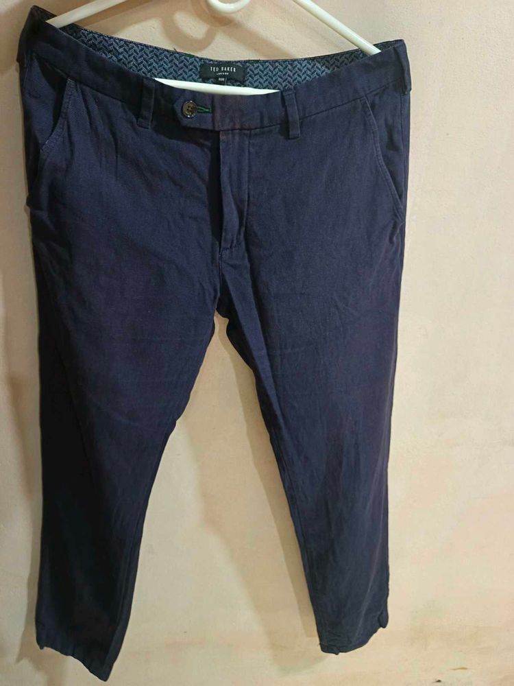TED BAKER Navy Blue Formal Pants –Timeless Style!!