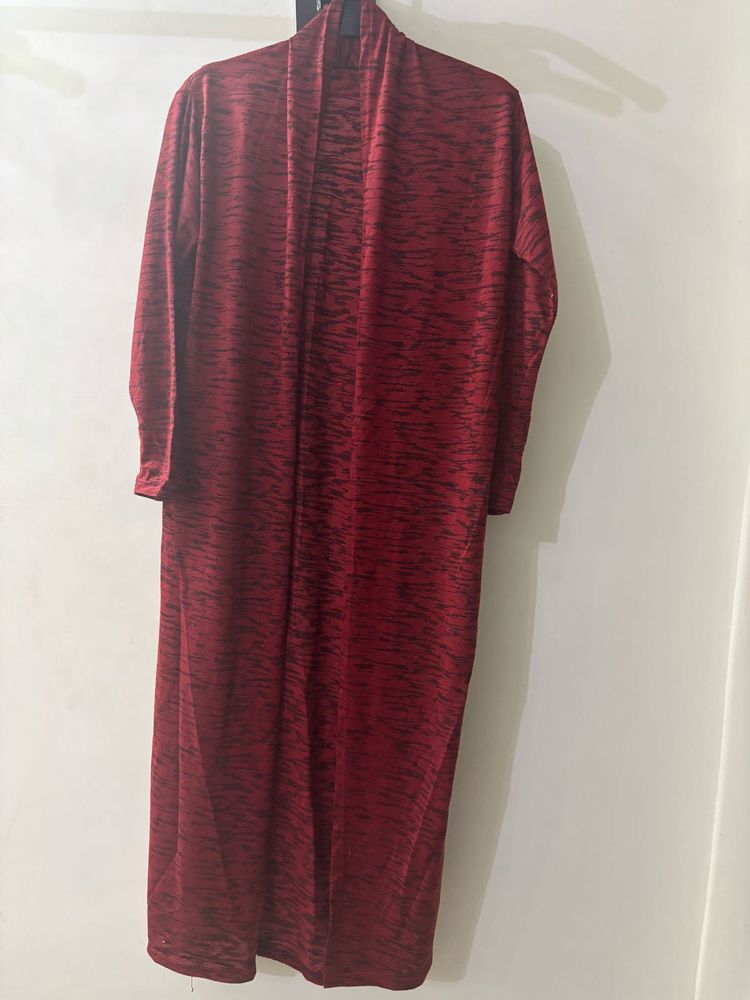 Reddish Maroon Shrug