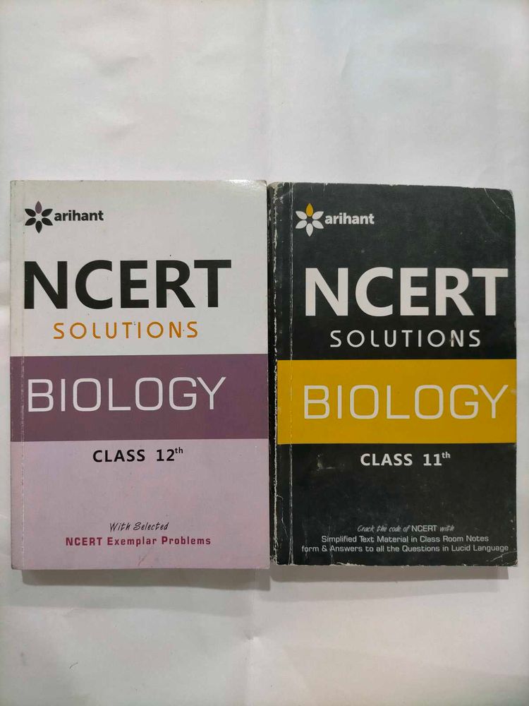 Arihant Biology Solutions (Class 11th &amp; 12th)