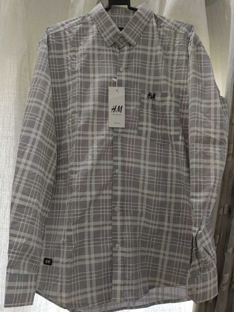 MEN GREY SHIRT