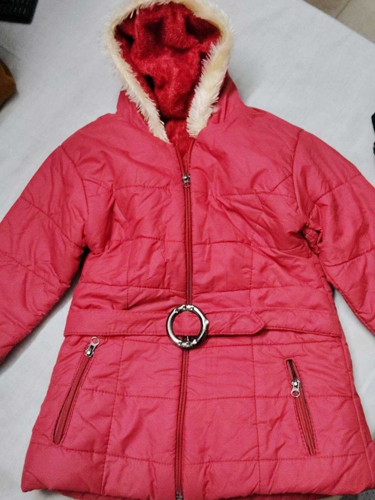 Red Winter Coat