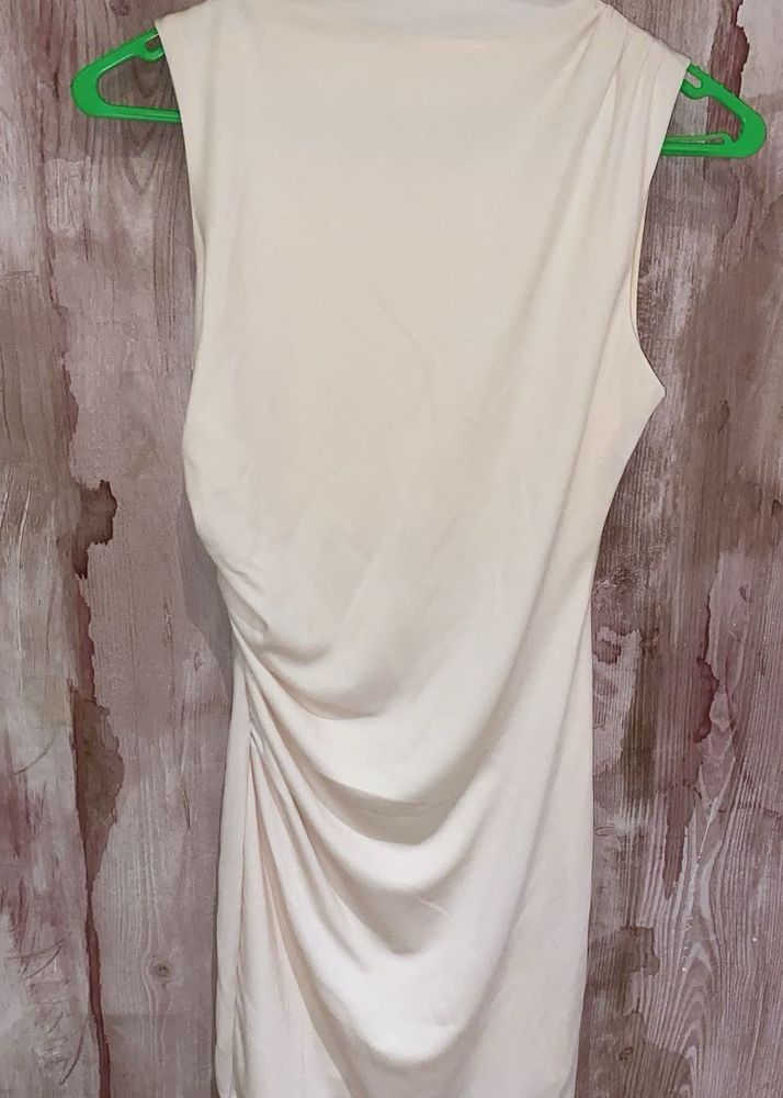 Elegant White Mini Dress