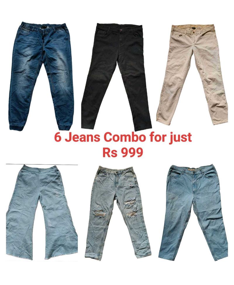 6 Jeans Combo Limited Time Offer 🫴🏻