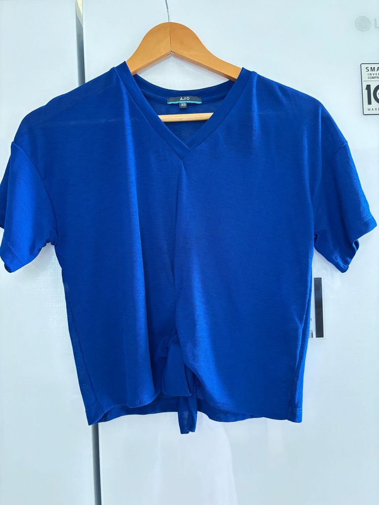 Blue AJIO Top