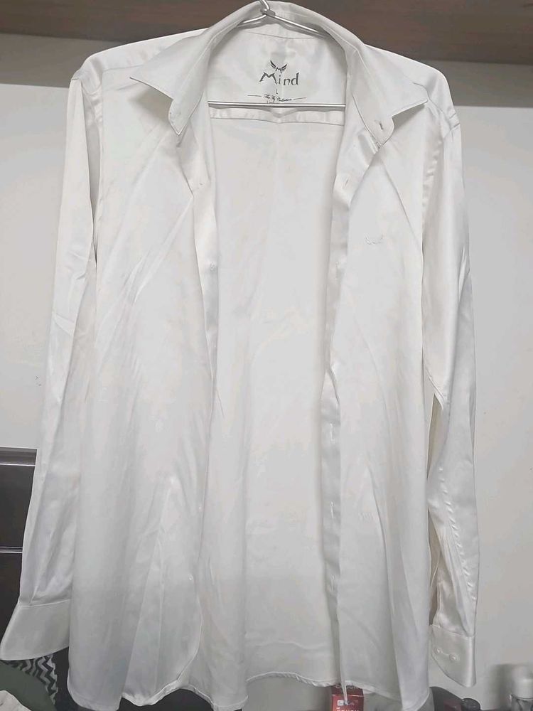 Mind White Dress Shirt