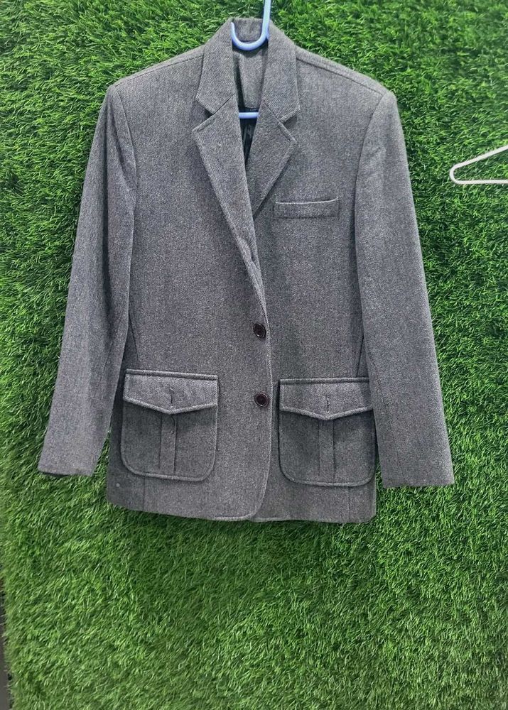 Gray Formal Blazer