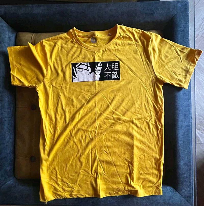 Anime Graphic Tee- M Size/15-16