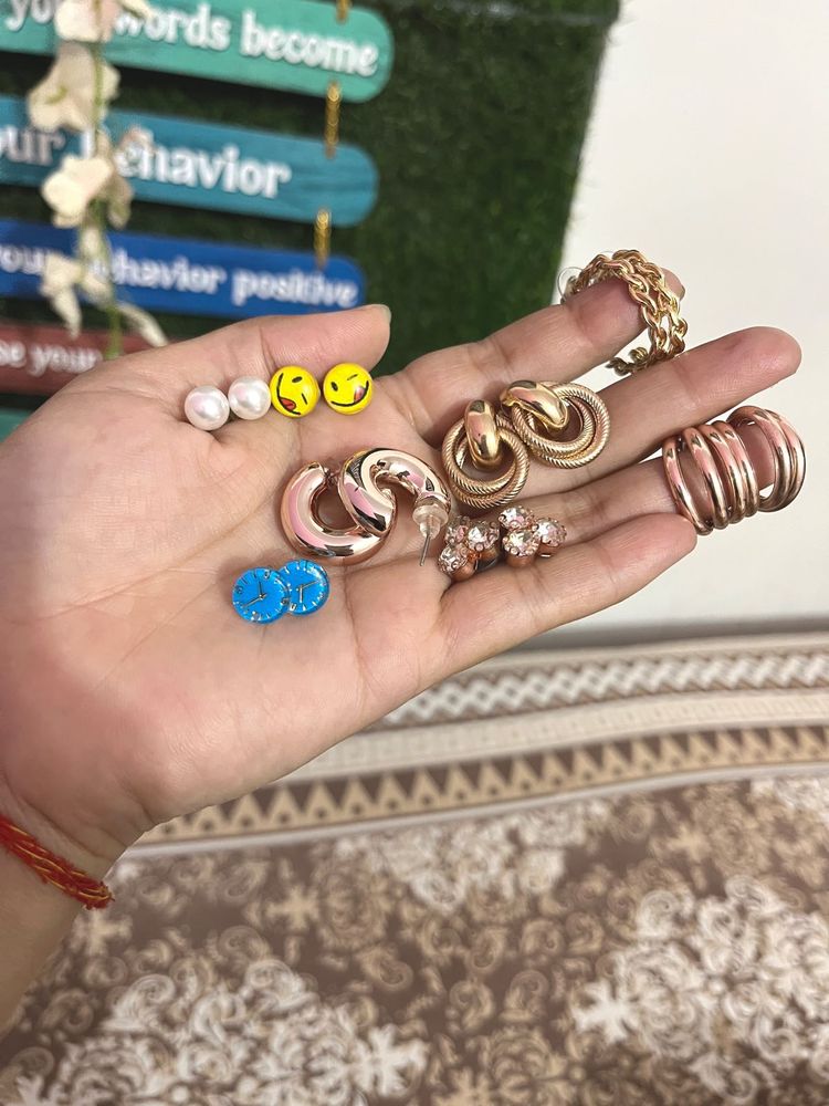 8 pair Earrings Bundle