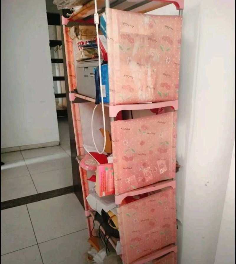 4 Section Storage Shelf