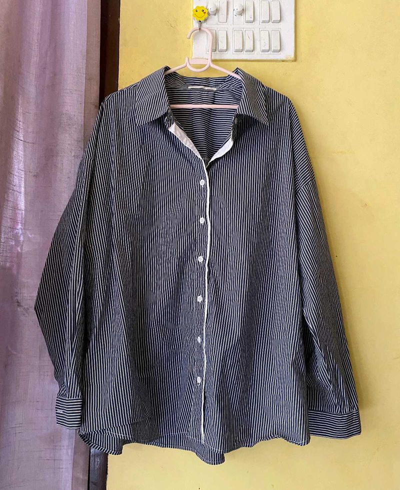 Striped Oversized Shirt