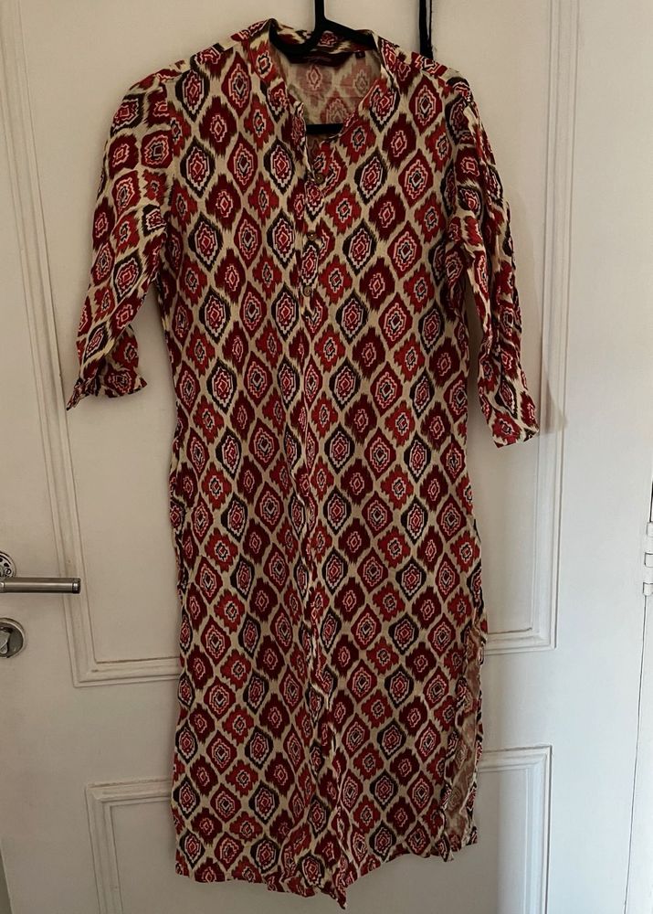 Patterned Kurta
