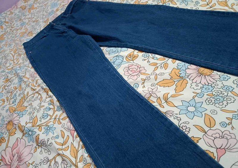 Dark Blue Bootcut Jeans