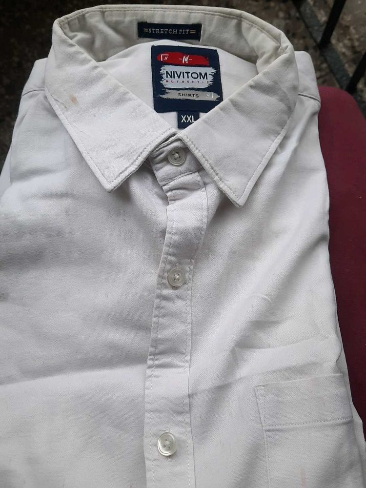 Basic Off White Shirt