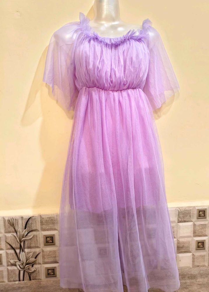 Size M/ L 🎁Buy 2 Get 1 Free🎁 Purple Tulle Dress