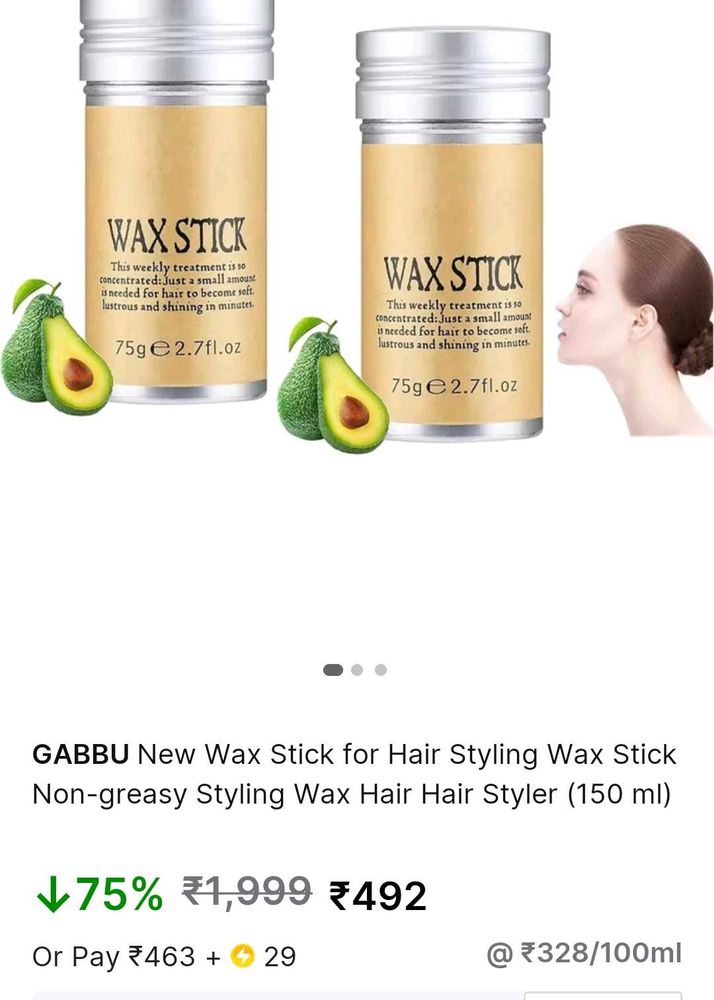 IKT Hair Styling Wax Stick
