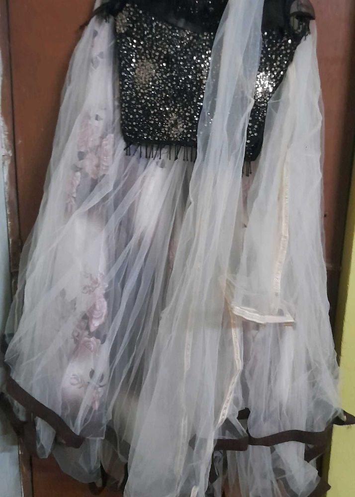 Self Design Full Stitched Lehenga Choli