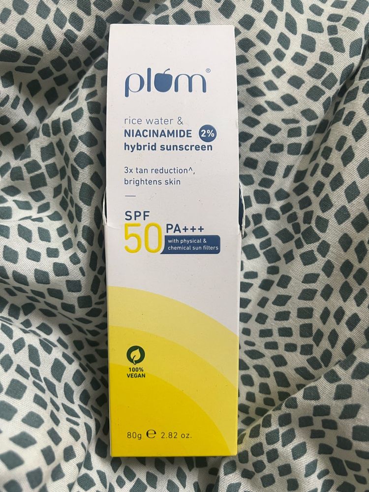 Sealed New Plum SPF 50 Hybrid Sunscreen