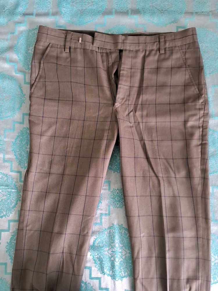Checked Dress Pants - Men&#39;s Size30 Length 39