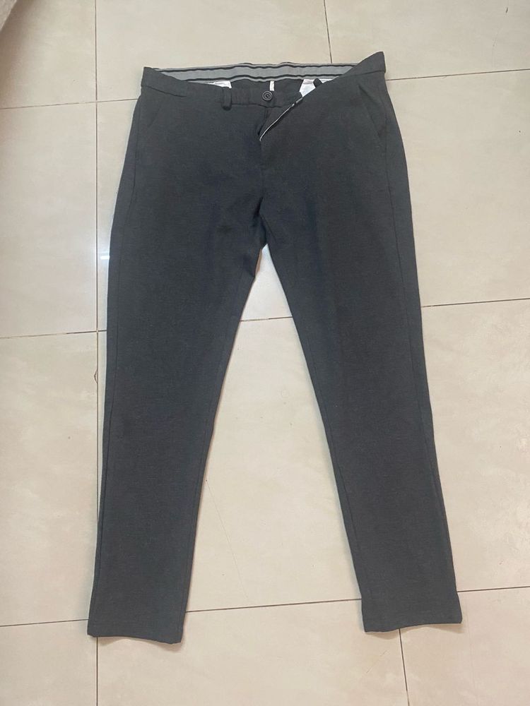 ZARA Men's Gray Casual Pants