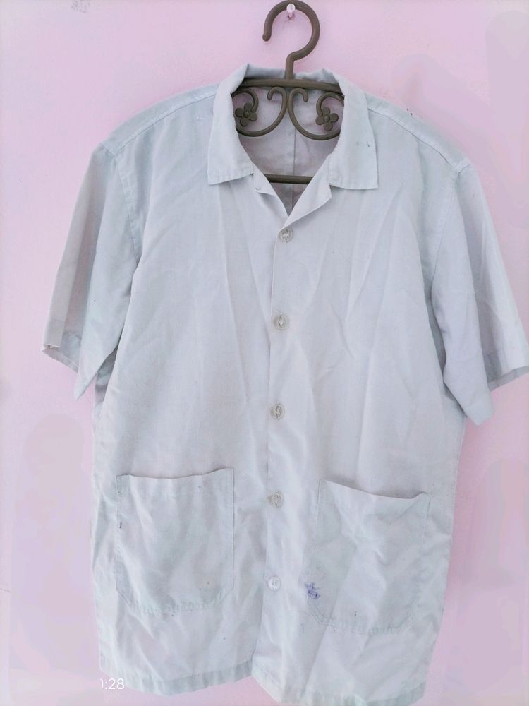 White Lab Coat/ Doctor&#39;s Apron