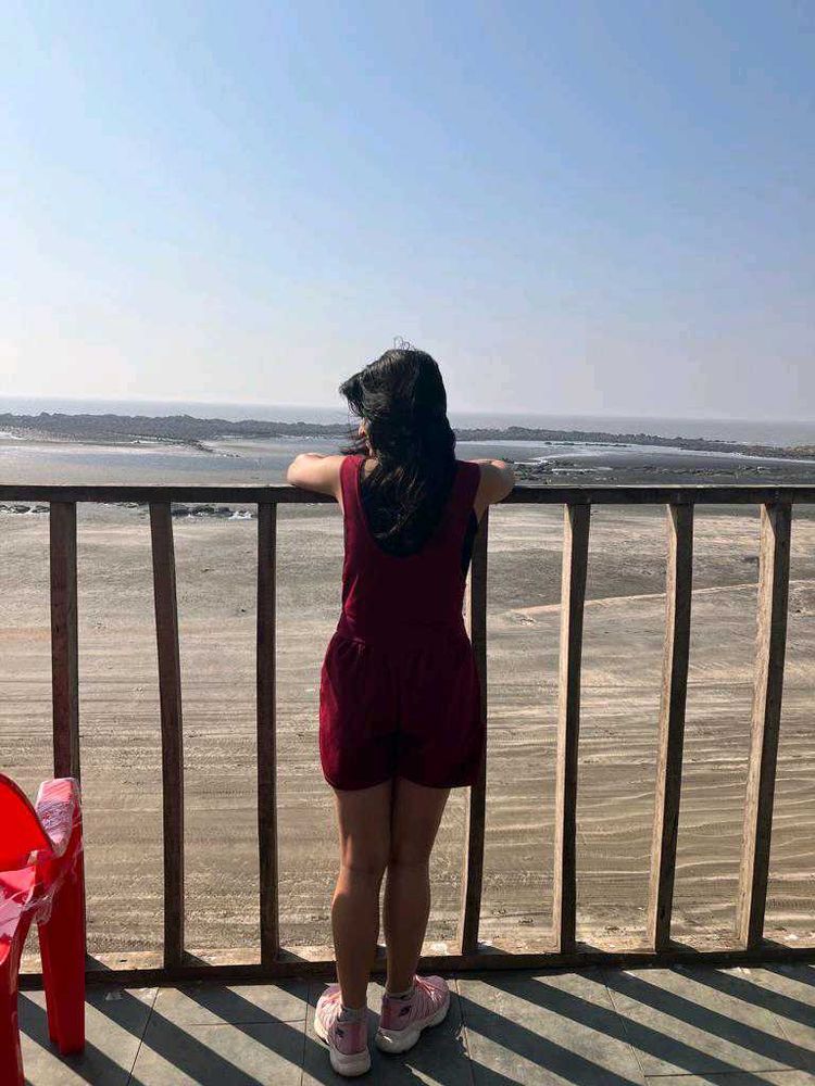 Maroon Romper