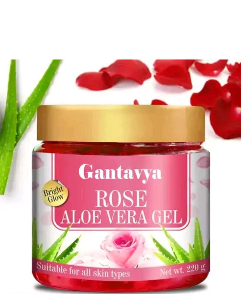 Gantavya Rose Aloe Vera Gel