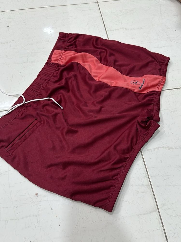 Maroon Mens Shorts