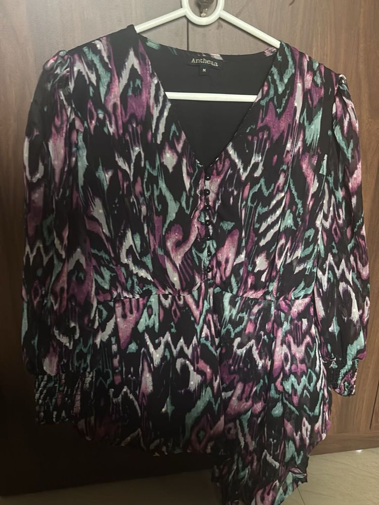 Patterned Blouse