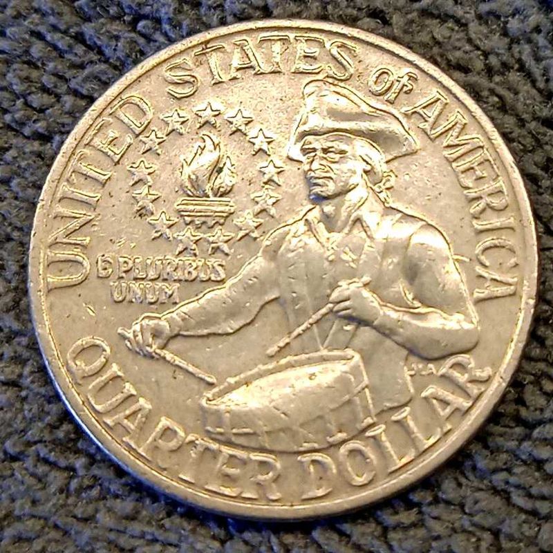 Rare Bi Centinnel US Quarter Dollar