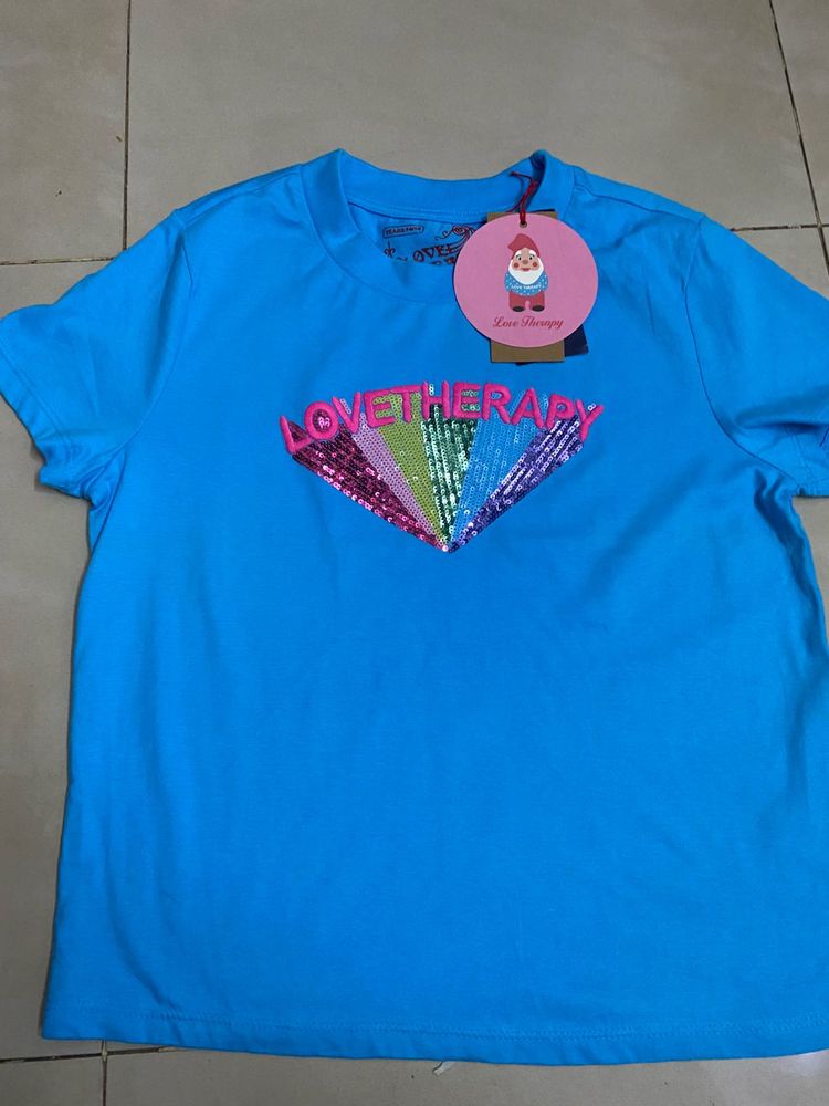 Girls Sequin Imported Top (13-14)