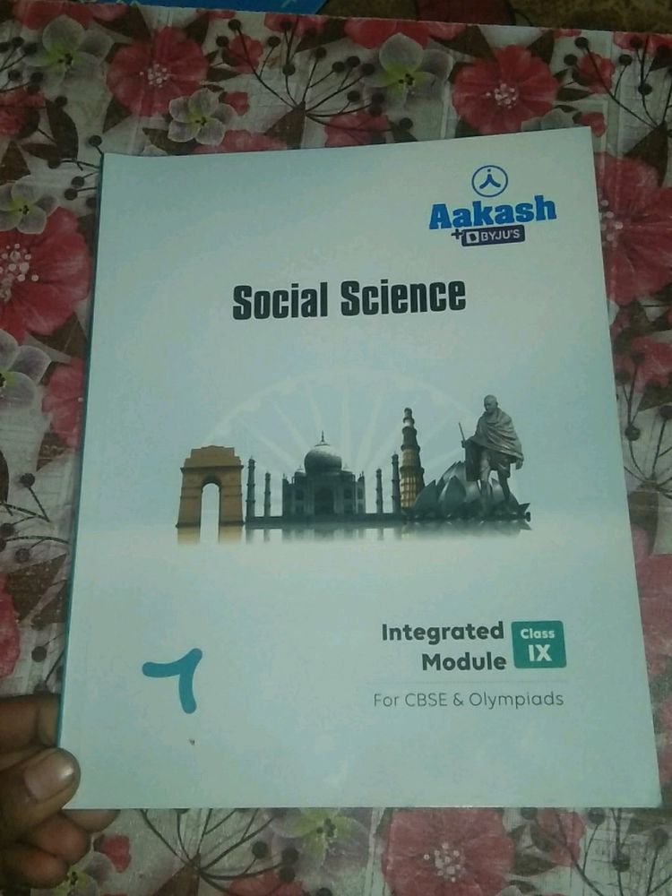 Class 9 Social Science Book By Aakash+byju&#39;s